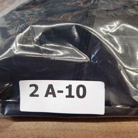 RVCA Sports Bra Adults XS Slick Black Matte Shine Womens New - Picture 10 of 10